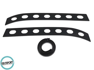 DevSport Window Vents - Rear (2003-2006 Mitsubishi EVO 8/9 VIII IX) Visors - Bild 1 von 3