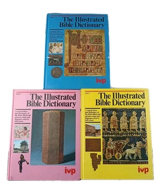 The Illustrated Bible Dictionary Books 1-3 Bundle (Hardcover 1980) Book Set - image 1 of 4