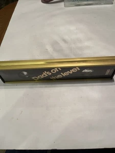 Rare Vintage Abcor Dad’s On The Level Gift USA Multicolor - Bild 1 von 4