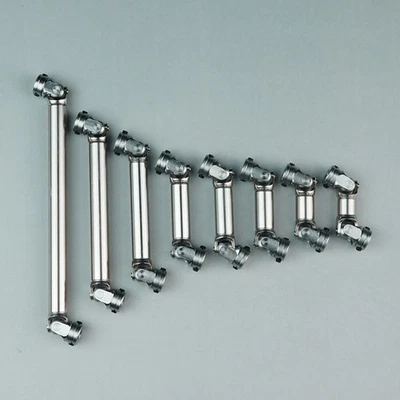 Stainless Steel Drive Shaft Axle for Tamiya 1/14 RC Truck Scania VOLVO Benz MAN - Image 1 of 4