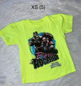Teenage Mutant Ninja Turtles BeBop & Rock Steady Tee Size XS (5) EUC - Picture 1 of 1
