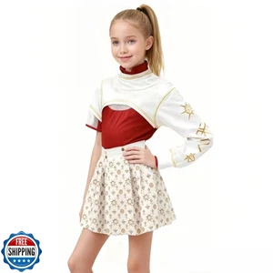 Pallocoo Girls Zombies Character Costume Kids Halloween Cosplay Asymmetrical  - Picture 1 of 5