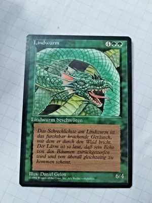 MTG Craw Wurm (Lindwurm) German FBB Regular - Uncirculated - Image 1 of 3