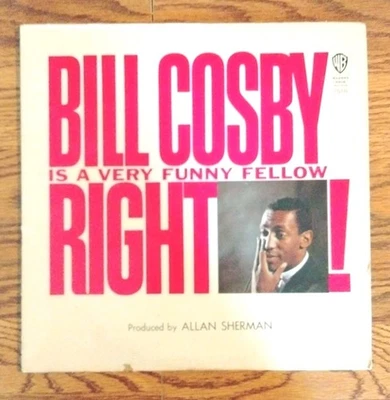 BILL COSBY IS A VERY FUNNY FELLOW RIGHT (VG+) W-1518 LP VINYL RECORD - Image 1 of 4