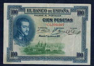 ESPAÑA 100 PESETAS 1925 Muy Bien - Gian 2 - Imagen 1 de 2