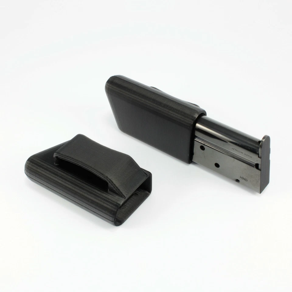 1911 9MM MAG POUCH - RH SHOOTER - Magazine Holder Fits Belts up to 1.5" - Image 1 of 4