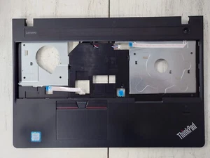 GENUINE LENOVO THINKPAD E570 PALMREST ASSEMBLY FINGERPRINT SPEAKER 01EP134 - Picture 1 of 3