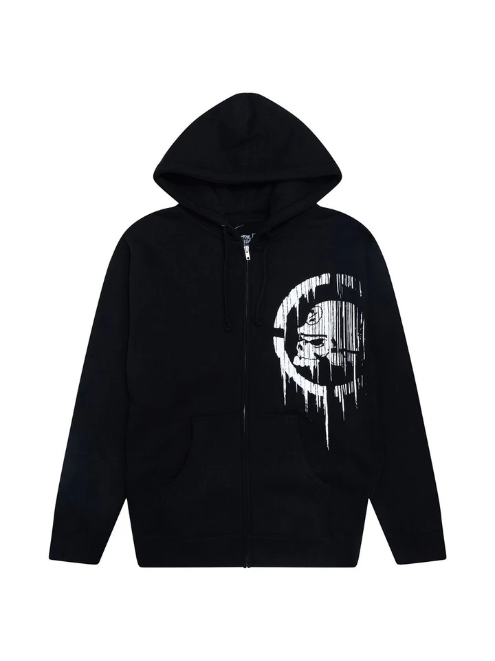 Metal Mulisha Men's Meltdown Zip Up Hoodie Motocross Skull Hooded Sweatshirt - Image 1 of 1