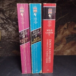 Wildcards by George R.R. Martin Volumes 3,4,5 -Paperback -1988 -Science Fiction - Picture 1 of 17