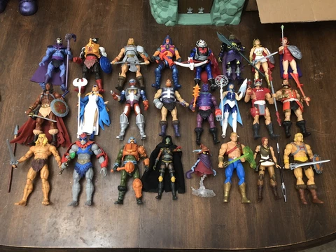Masters Of The Universe Masterverse Lot Of 24 He Man Skeletor Hordak She Ra Cover