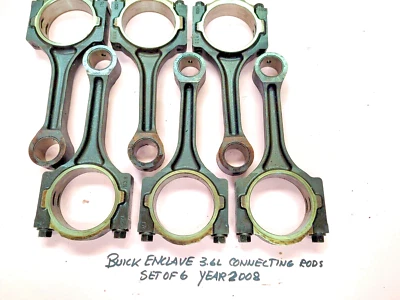 JUEGO DE 6 BIELAS BUICK ENCLAVE 3.6L V-6 - USADO Foto 1 de 4