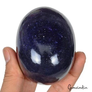 2300Ct Natural Dark Blue Sapphire Oval Cab Huge Earth mined Museum Size Gemstone - Picture 1 of 6