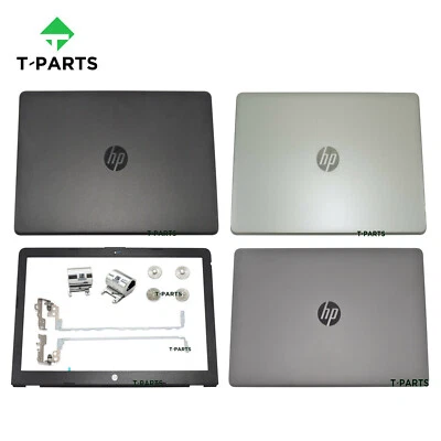 New For HP 250 G6 255 G6 256 G6 258 G6 Lot Back Cover&Bezel&Hinges&Cap+Screws - Image 1 of 3