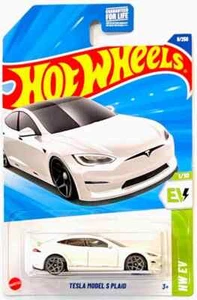 HOT WHEELS TESLA MODELO S CUADROS HW EV NUEVO 2025 - Imagen 1 de 5