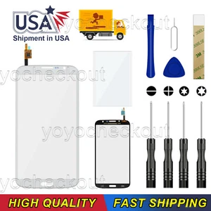 Für Samsung Galaxy Mega 6.3 SGH-M819N Touchscreen Digitizer - Weiß - Bild 1 von 4