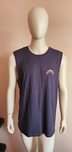 French Connection 712213 Mens Navy Blue Pride Sleeveless Muscle Tee Size XL New - Picture 1 of 8