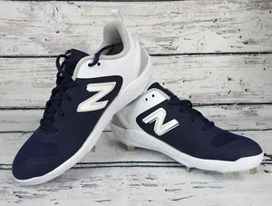 New Balance Fresh Foam Velo V3 Softball Shoe, Navy/White, Women's Size 9 - NEW - Picture 1 of 8