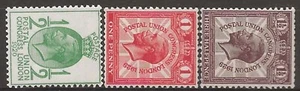 1929 SG434a-436a PUC Set Wmk SIDEWAYS Light Hinged Mint - Picture 1 of 1