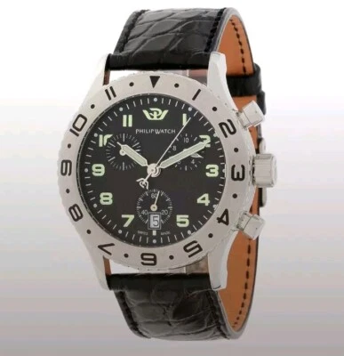 Philip Watch Admiral 8271981025 Quartz Analogue Chronograph Steel Steel - Image 1 of 2