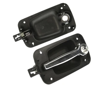 Front Right, Black Body, Chrome Door Handle FOR 2007-2014 International ProStar - Picture 1 of 1