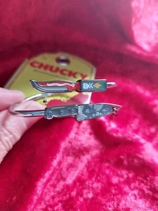 Universal Studios Halloween Horror Nights 2023 Chucky Bangle Bracelet new - Picture 1 of 5