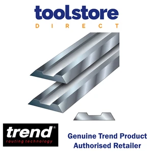 Trend Tools CR/PB29 Craft Pro Planer Blade Set 82Mm X 5.5Mm X 1.1Mm Tc - Picture 1 of 7