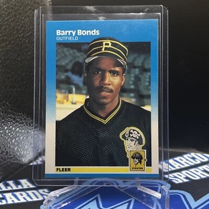 1987 Fleer Barry Bonds #604 Rookie RC NM+ - Picture 1 of 2