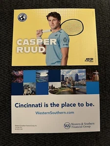 Casper Ruud 5 x 7 Bilderkarte TENNIS 2024 Cincinnati offen ATP/WTA - Bild 1 von 1