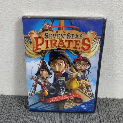 Seven Seas Pirates DVD 2015 Widescreen Children Animation New Sealed - Image 1 of 4