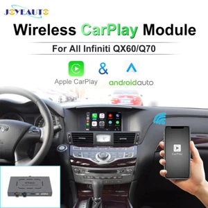 For Infiniti Wireless Apple Carplay Android Auto 2015-2019 Q70 QX60 Interface - Picture 1 of 7