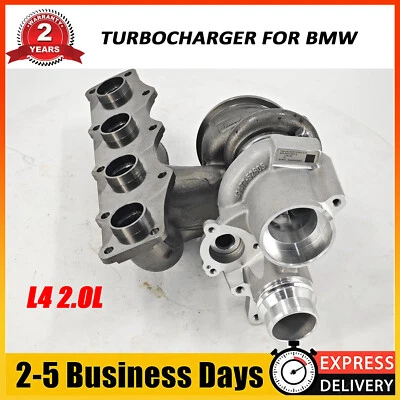 Turbocompressor 2.0T para BMW X1 X3 X4 Z4 320i 228i 328i xDrive F30 428i 528i - Imagem 1 de 4