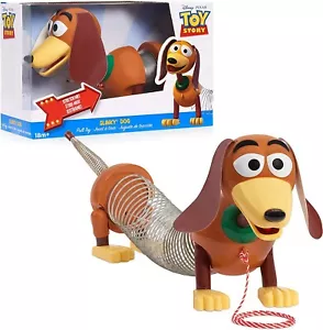 DISNEY PIXAR TOY STORY ORIGINAL SLINKY PERRO PULL A LO LARGO STRECH TOTALMENTE NUEVO EN CAJA - Imagen 1 de 3