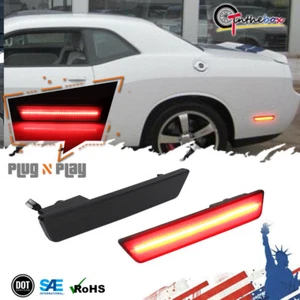 2x LED Rear Bumper Side Marker Lights For 2011-14 Dodge Charger/08-14 Challenger - Bild 1 von 11
