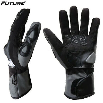 PRO FUTURE Guanti protettivi in ​​pelle impermeabili da moto Termici Touring - Immagine 1 di 4