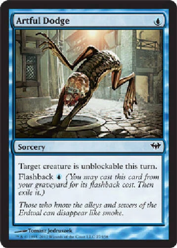 ARTFUL DODGE Dark Ascension MTG Magic the Gathering Cards DJMagic - Image 1 of 1