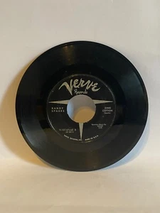 RANDY SPARKS: King Cotton/Strange are the Ways of Love 7" Verve Vinyl 45 NM Rare - Picture 1 of 6