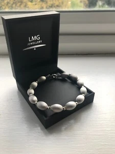 925 Silver Bead Bracelet - Picture 1 of 4