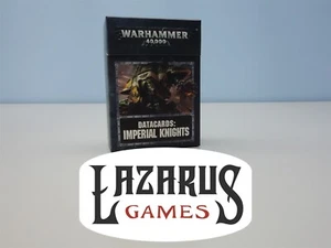 Warhammer 40k Caballeros Imperiales - 8ª Edición Tarjetas de Datos - Imagen 1 de 6