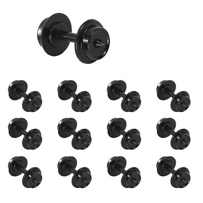 12 Stück POM Kunststoff Räder Spur N 1:160 für Modelleisenbahn Ersatz Landschaft - Bild 1 von 4