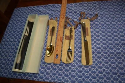 Cuchillo Hamilton Gramercy Cuchara Popular Tiffany Plata Esterlina 1921 Mono Eugne con caja Foto 1 de 4