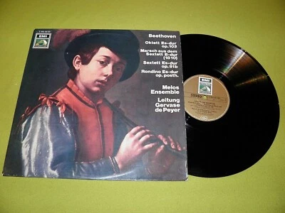 Beethoven - Octet / Sextet / Rondino / De Peyer - Melos Ensemble / EMI STEREO NM - Image 1 of 3