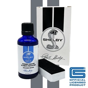 Official Shelby Cobra Car Ceramic Coat Coating Sealant 50ml +Applicator Pad - Picture 1 of 11