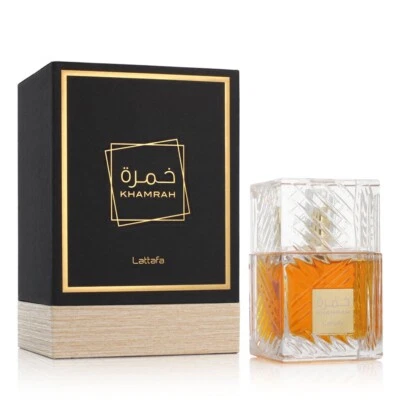 Lattafa Khamrah Eau de Parfum 100ml Unisex Originale Profumo Orientale - Immagine 1 di 2