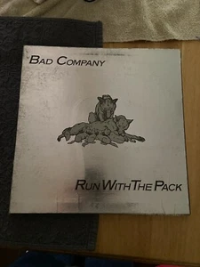 1976 Bad Company "Run With The Pack" Vinyl LP Album 33 - Picture 1 of 6