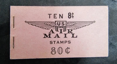 nystamps US Air Mail Booklet Stamp # BKC9 Mint OG NH      N14x2676 - Image 1 of 4