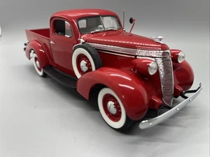 Danbury Mint 1937 Studebaker Red Pickup Truck 1/24 Diecast Scale - Picture 1 of 10