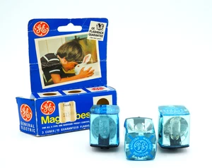 Vintage GE MagiCubes Flashbulbs – 3 Cubes / 12 Flashes – for 110 & Instamatic - Picture 1 of 10
