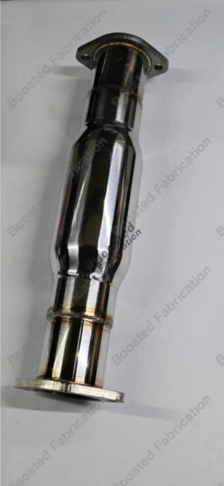 3" Inlet& Outlet Bolt In Exhaust Muffler Resonator For Mitsubishi Lancer EVO 8 9 - Image 1 of 1