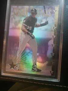Leaf Gold Stars 1995 #10 Frank Thomas - Imagen 1 de 2