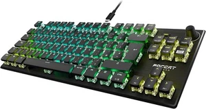Roccat Vulcan TKL Pro (UK Layout) Mechanical PC Gaming Keyboard, Tenkeyless, Opt - Picture 1 of 3